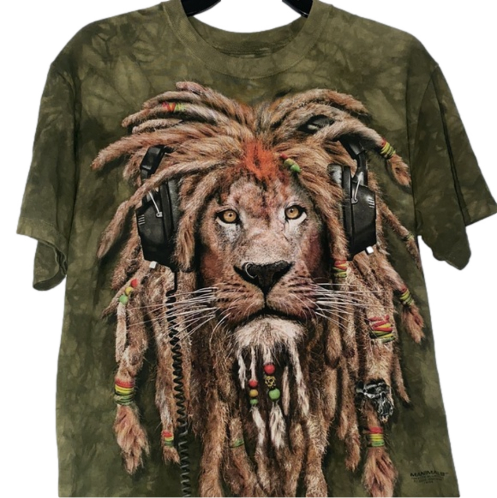 The Mountain Rasta Lion Shirt